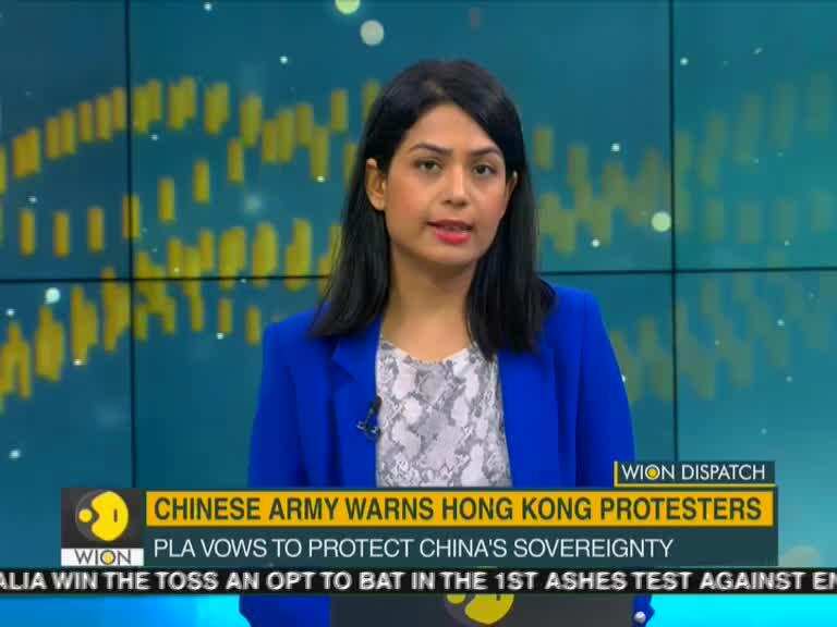 China's army garrison in Hong Kong releases video with scenes of ánti-riot'operations