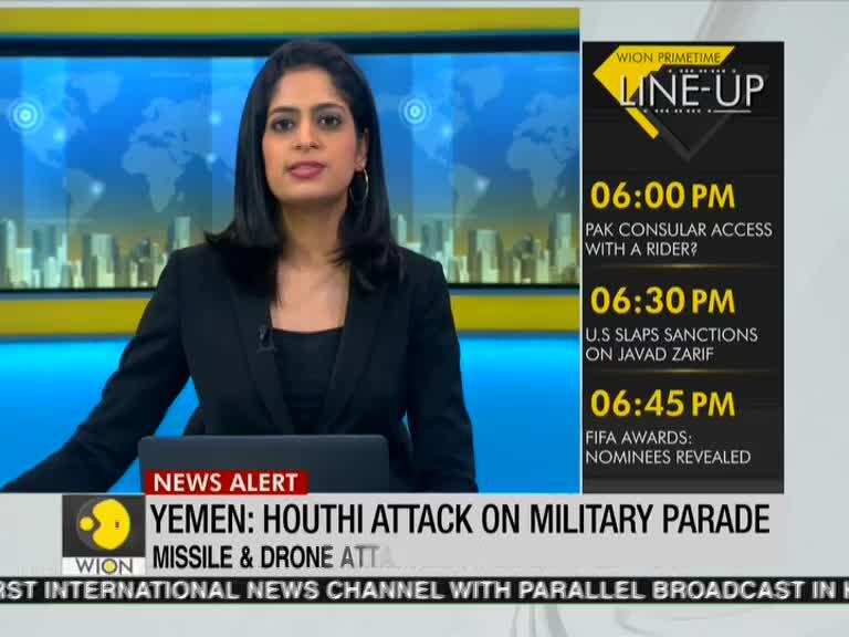 Several killed in Houthi attack on Aden military parade in Yemen