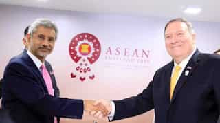 India's foreign minister S Jaishankar meets Pompeo at ASEAN ministerial meet in Bangkok