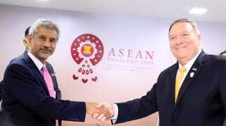 India's foreign minister S Jaishankar meets Pompeo at ASEAN ministerial meet in Bangkok