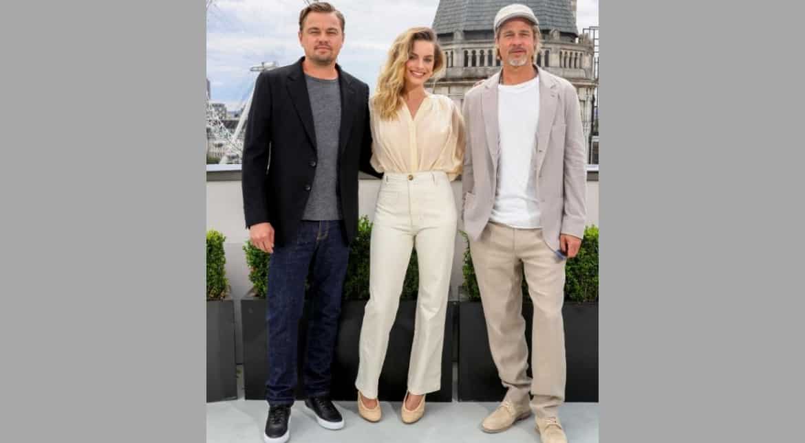 Once Upon A Time in Hollywood: Film cast Brad Pitt, Leonardo DiCaprio reunite at London photocall
