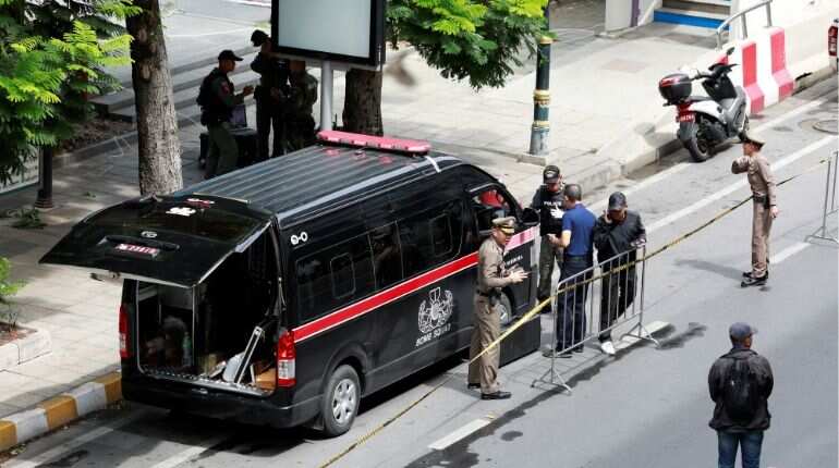 Bombs rattle Bangkok during ASEAN summit, two suspects held Bombs rattle Bangkok during ASEAN summit, two suspects held