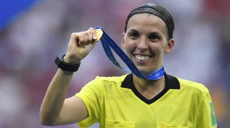 Stephanie Frappart becomes first woman to referee men's World Cup qualifier