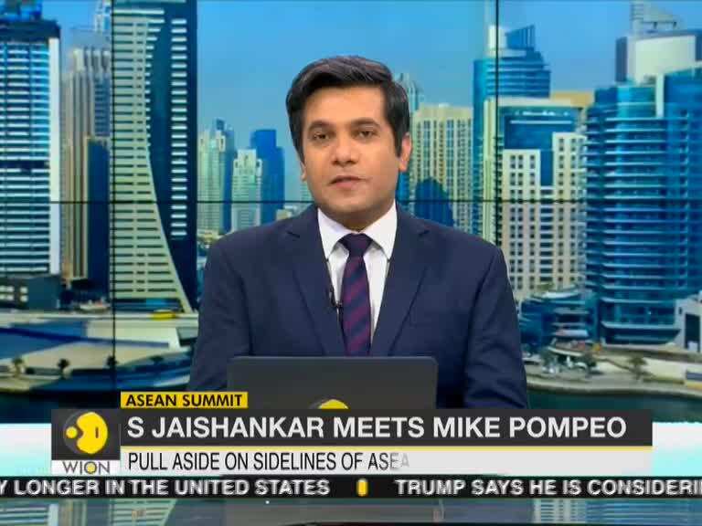 Indian Foreign Minister S Jaishankar meets Mike Pompeo