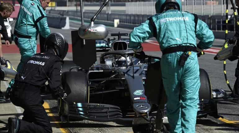 Modern idea of a pit stop