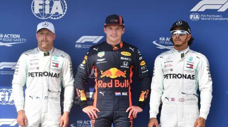 Hungarian Grand Prix: Max Verstappen celebrates 'incredible' record-breaking maiden pole