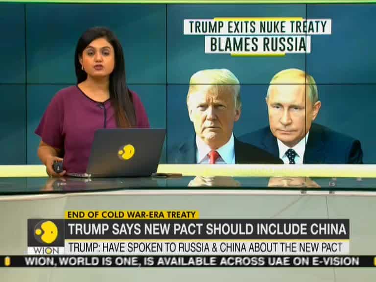After 32 years-old treaty undone, U.S Prez wants new nuclear treaty including China