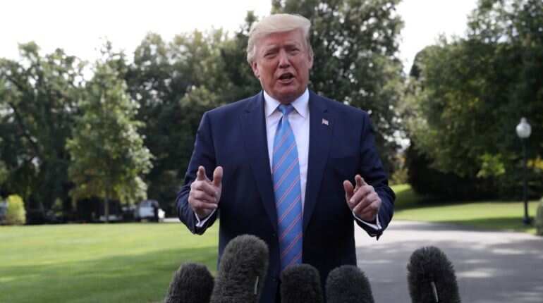 Mental illness problem if you look at both cases: Trump on US shootings