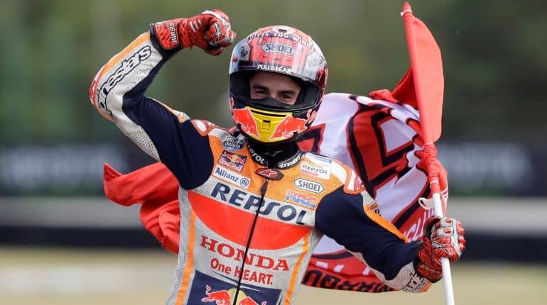 Marc Marquez wins Czech GP for 50th premier class victory Marc Marquez wins Czech GP for 50th premier class victory