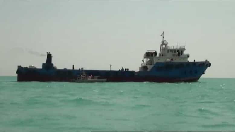 Explosion on Greek tanker at Saudi Arabian port