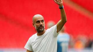 Man City 'on fire' in training after derby defeat, says Guardiola