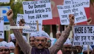 Four more J&K political leaders released from house arrest