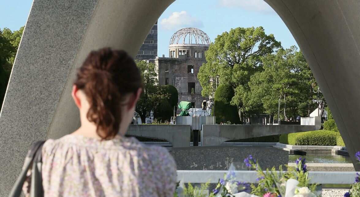 'Little Boy' the first atomic bomb dropped over Hiroshima
