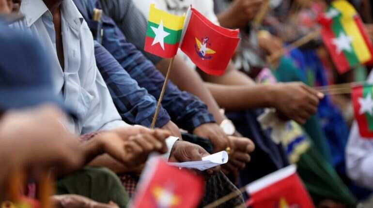 Myanmar says UN calls for sanctions, arms embargo a bid to harm country Myanmar says UN calls for sanctions, arms embargo a bid to harm country