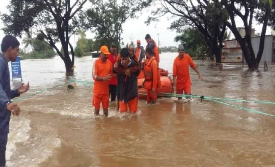 Maharashtra floods: Five teams of NDRF airlifted to Pune