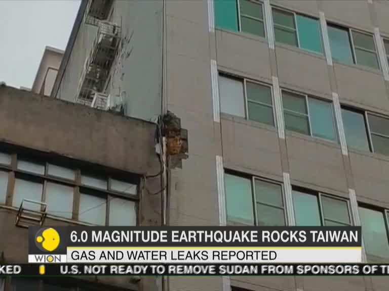 Magnitude 6.0 earthquake rocks northeastern Taiwan