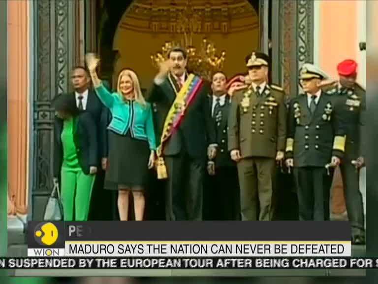 Venezuela: People protests against imposed sanctions
