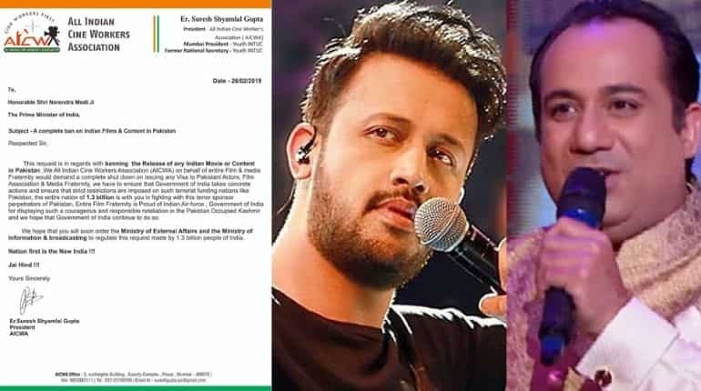 Cine Workers Association demands blanket ban on Pakistani artists in India Cine Workers Association demands blanket ban on Pakistani artists in India