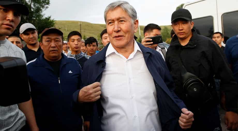 Kyrgyzstan special forces seize ex-president Almazbek Atambayev in raid Kyrgyzstan special forces seize ex-president Almazbek Atambayev in raid
