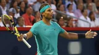 Rafael Nadal tames wind and Pella to cruise to Rogers Cup quarters
