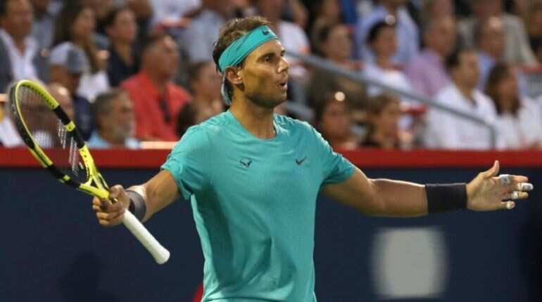 Rafael Nadal tames wind and Pella to cruise to Rogers Cup quarters