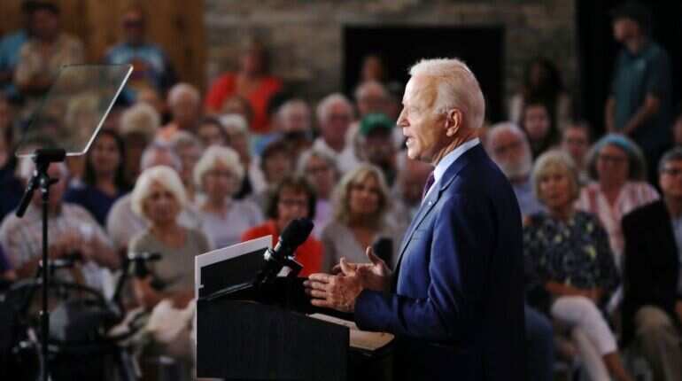 Biden says Trump fans 'flames of white supremacy' as Democrats attack racism Biden says Trump fans 'flames of white supremacy' as Democrats attack racism