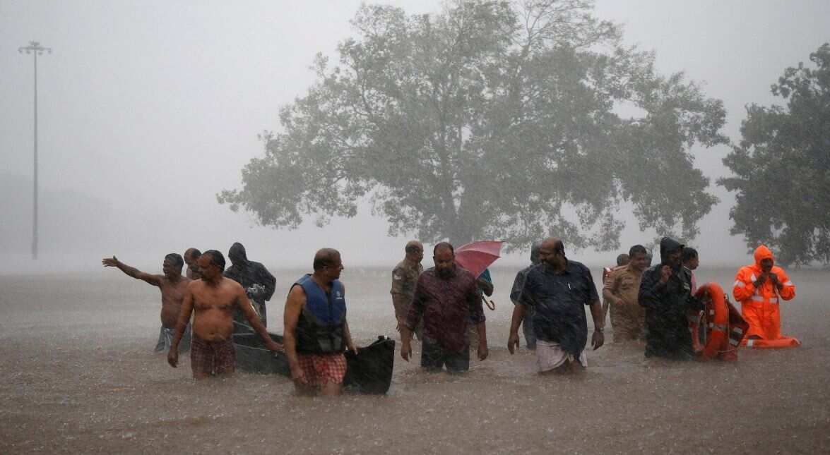 Over 15,000 evacuated