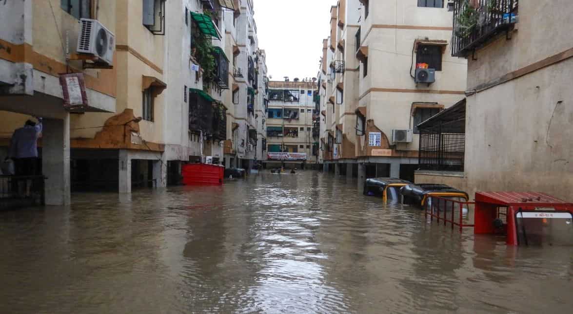 Gujarat receives 3 to 15 inches of rain