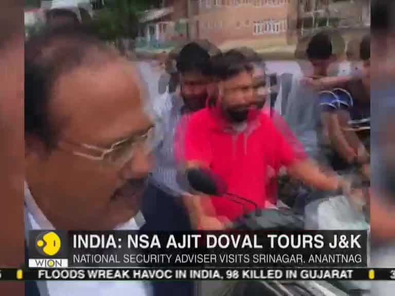 India: NSA Ajit Doval tours Jammu and Kashmir