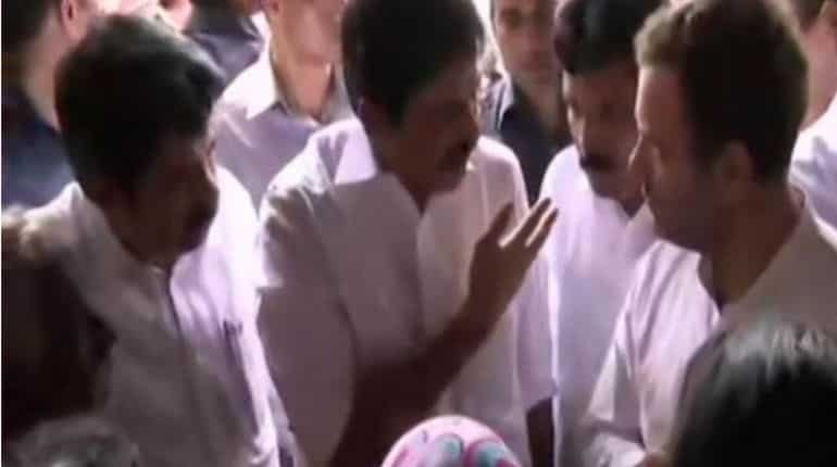 Kerala: Rahul Gandhi visits relief camp in Nilambur