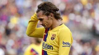 Watch: Antoine Griezmann's reaction after scoring his first goal for Barcelona