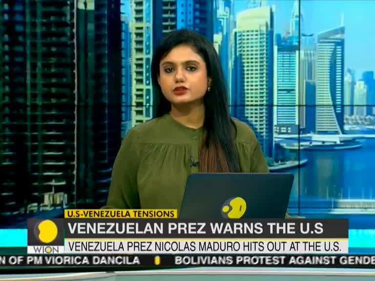 U.S.-Venezuela tensions: Nicolas Maduro's 'No more Trump' rally