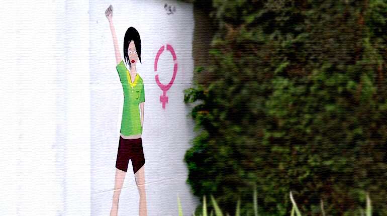 Nearby Paris, a shelter for female victims of domestic abuse