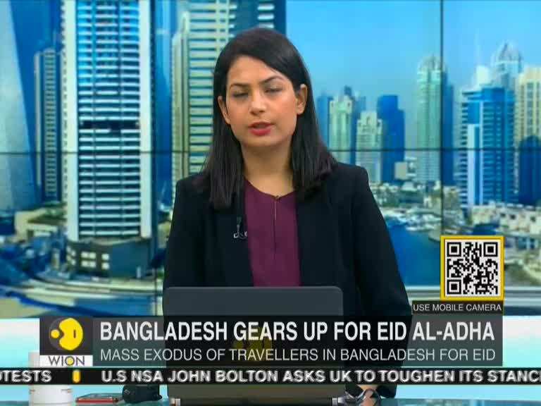 Bangladesh: Thousands rush home for Eid celebrations