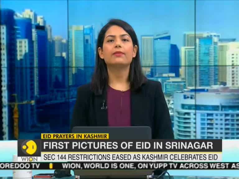 First pictures of Eid in Srinagar, Security forces distribute sweets on Eid