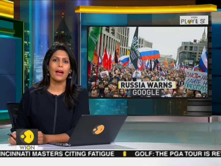WION Playlist: Russia's warning to Google on protest coverage