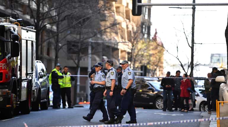 Man taken into custody