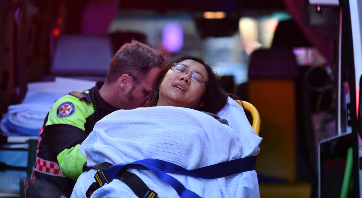 One woman injured