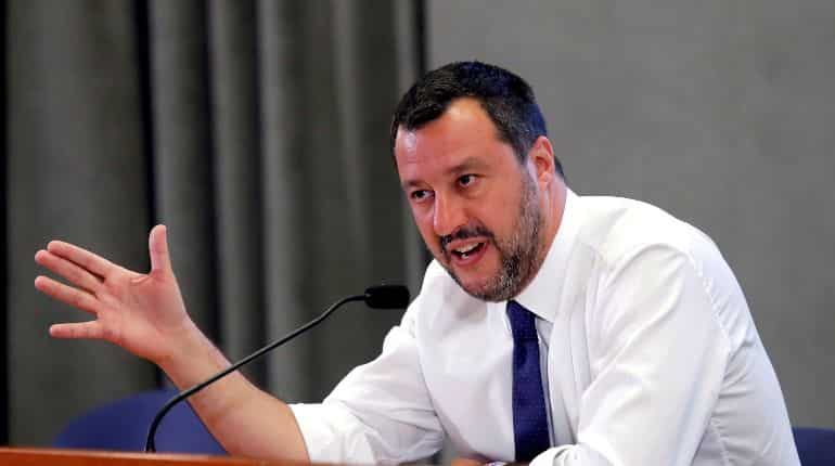 In a new migrant standoff, Italy's Salvini blocks two NGO boats In a new migrant standoff, Italy's Salvini blocks two NGO boats