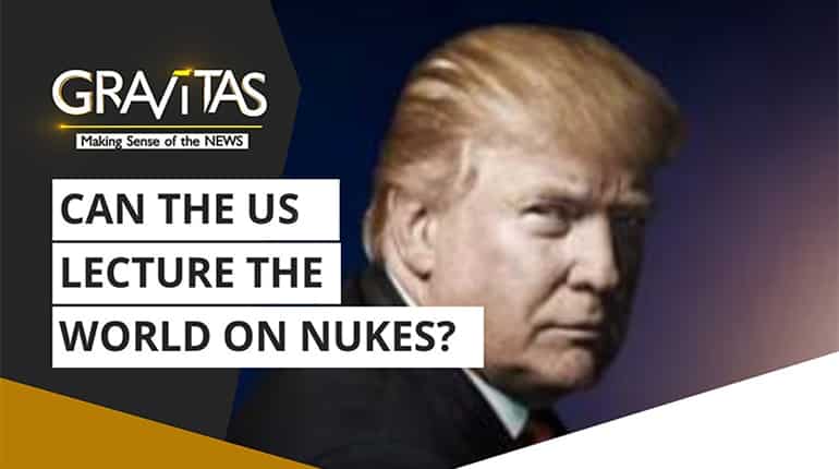 Gravitas: Can the US lecture the world on nukes?