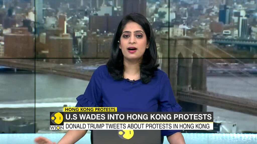 Hong Kong protests: Hope 'nobody gets killed', says Donald Trump