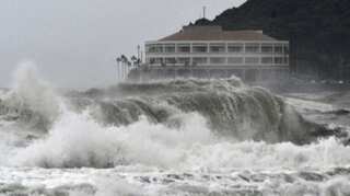 Over 400,000 advised evacuating as the storm bears down on Japan