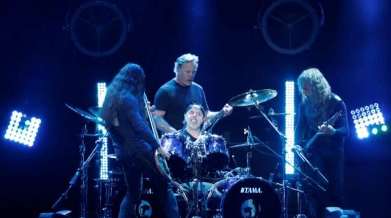 Metallica's next concert will take place at a drive-in Metallica's next concert will take place at a drive-in