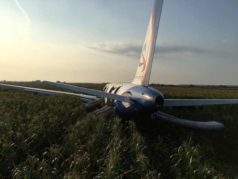 Russia hails miracle after plane makes emergency landing near Moscow