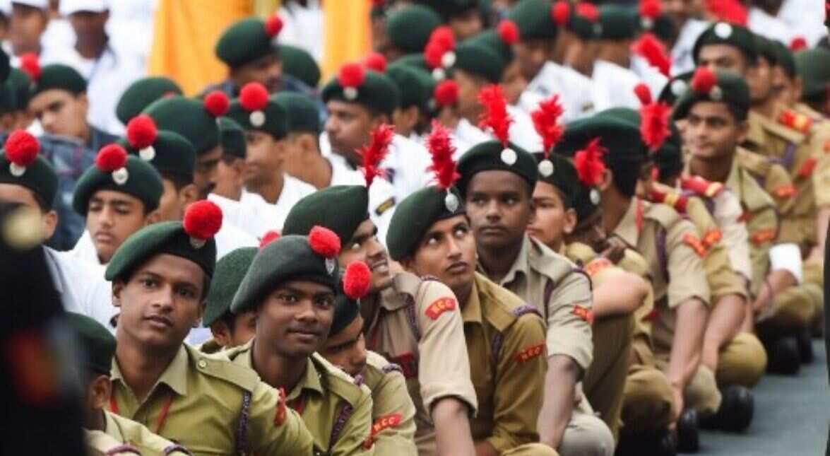 Cadets attend the ceremony