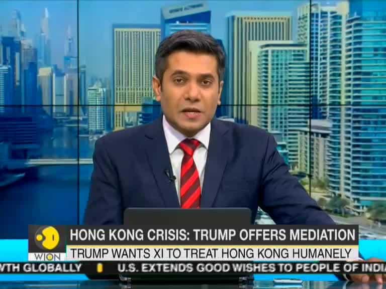 President Xi can quickly solve Hong Kong "problem" adding "Personal meeting?" says Donald Trump