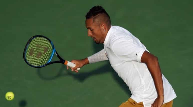 Nick Kyrgios fined $113,000 for Cincinnati outburst Nick Kyrgios fined $113,000 for Cincinnati outburst