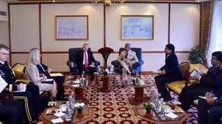 US Deputy Secy of State meets External Affairs Minister S Jaishankar in Delhi
