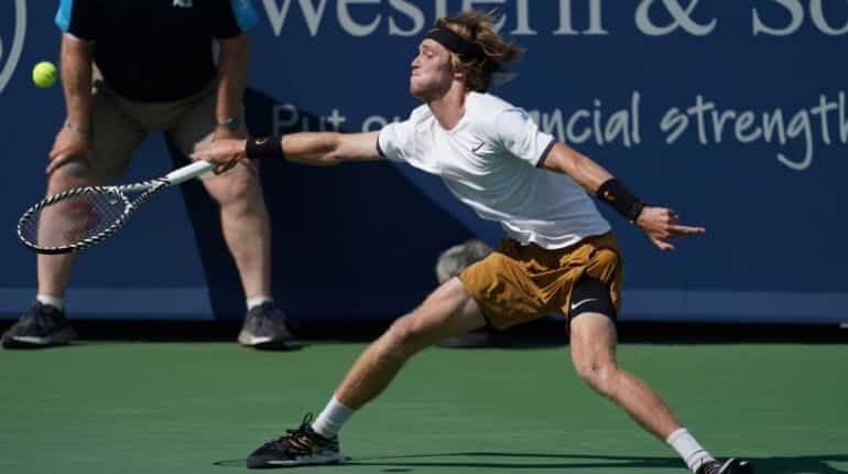 Russian ace Andrey Rublev progresses into third final this season