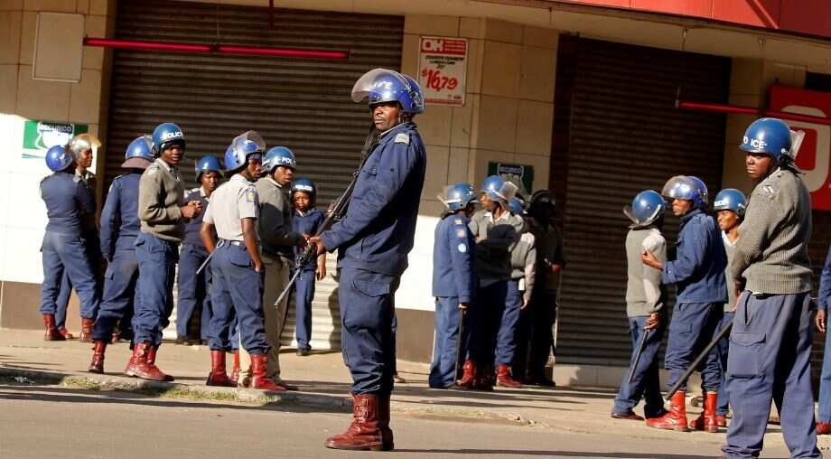 Police ban another protest over economic woes in Zimbabwe Police ban another protest over economic woes in Zimbabwe